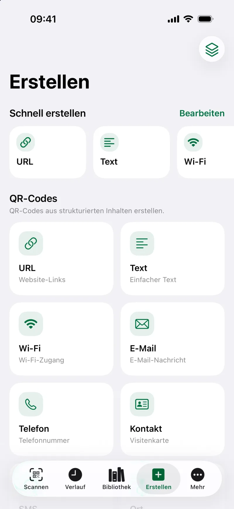 Alltägliche QR-Codes erstellen