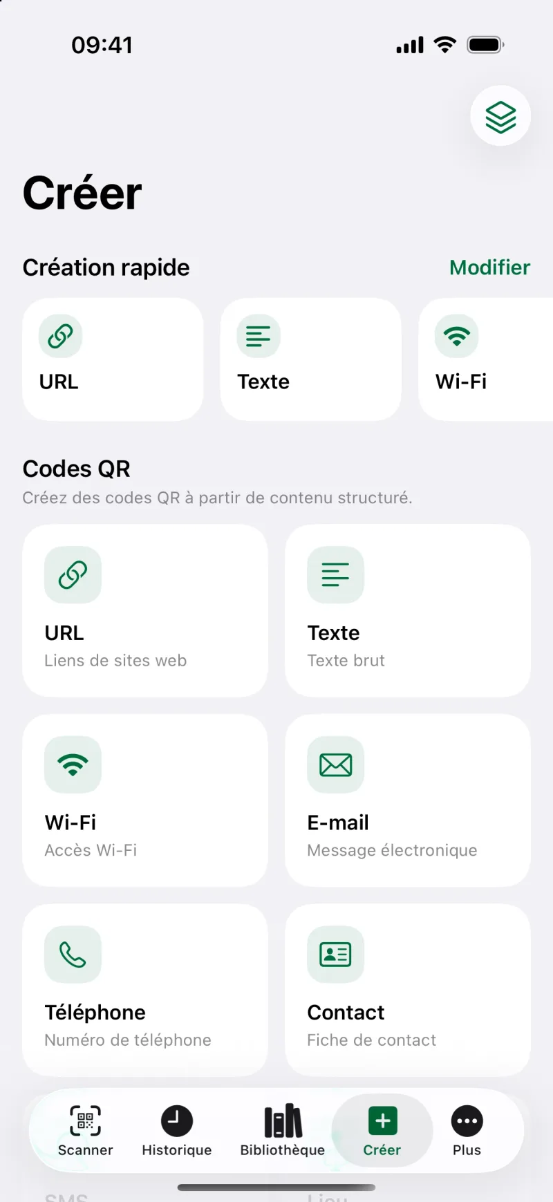 Créer des codes QR du quotidien